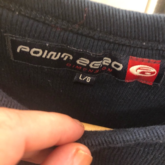 💜 Point Zero Slim fit men’s ribbed shirt in SZ L - Picture 6 of 7